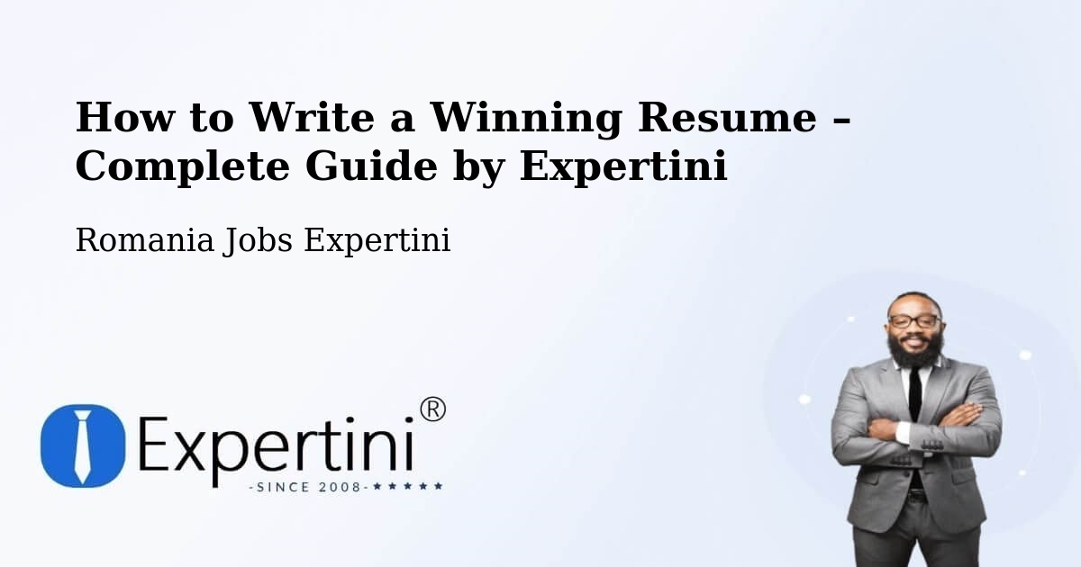 Resume Writing Guide for Job Seekers – Răşinari - Răşinari, Romania Jobs Expertini