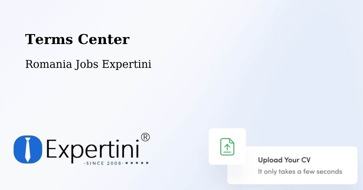 Terms of Service – Răşinari - Romania Jobs Expertini